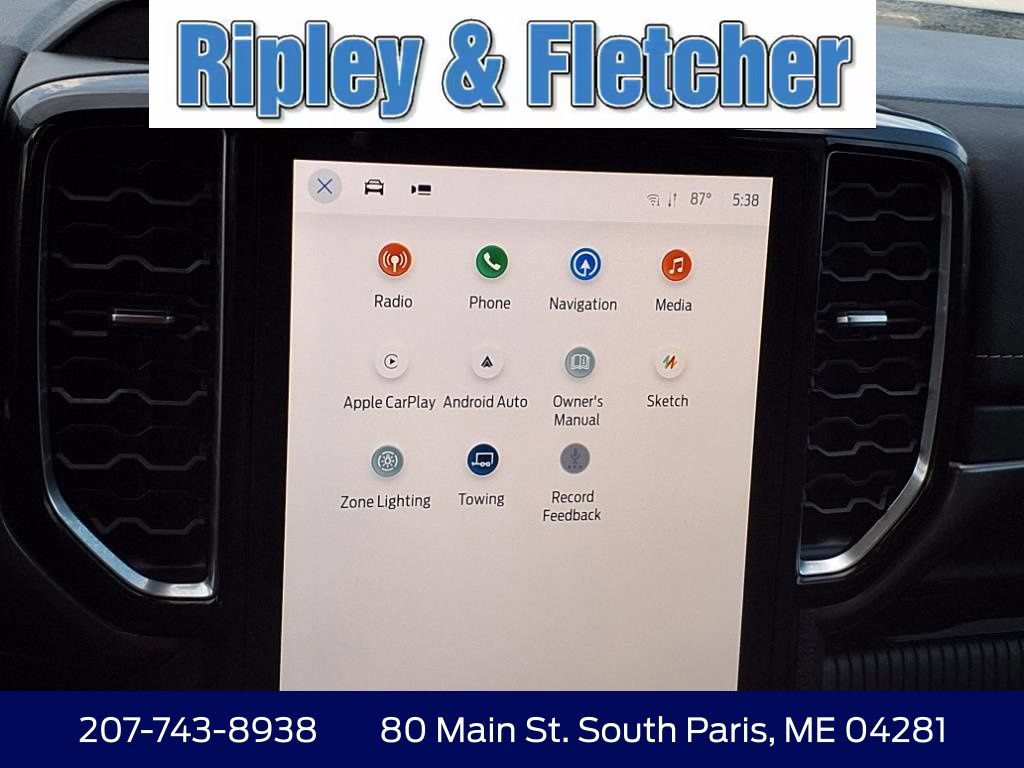Certified 2024 Ford Ranger Lariat w/ Trailer Tow Package AWD/4WD image 21