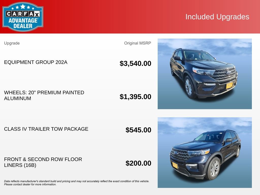 Certified 2023 Ford Explorer XLT w/ Equipment Group 202A AWD/4WD image 14