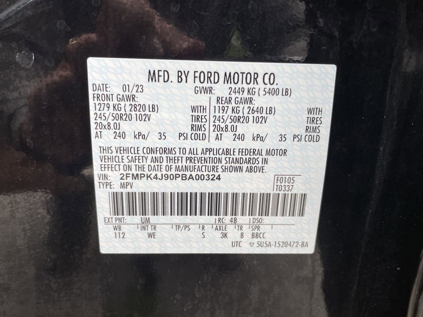 Certified 2023 Ford Edge ST-Line AWD/4WD image 31