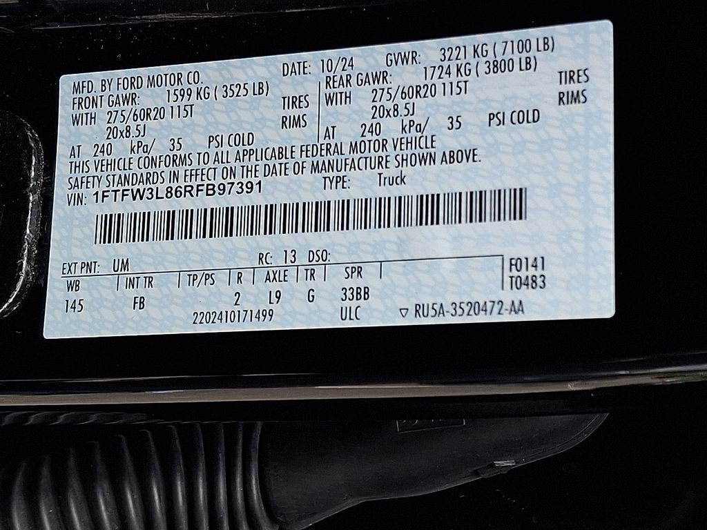 Certified 2024 Ford F150 XLT w/ Equipment Group 302A MID AWD/4WD image 29