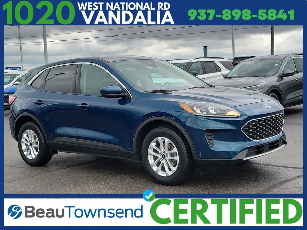 Certified 2020 Ford Escape SE