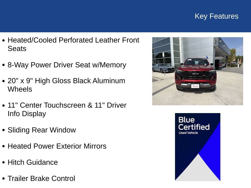 Used 2025 Chevrolet Colorado Z71 w/ Z71 Convenience Package 2 AWD/4WD image 31