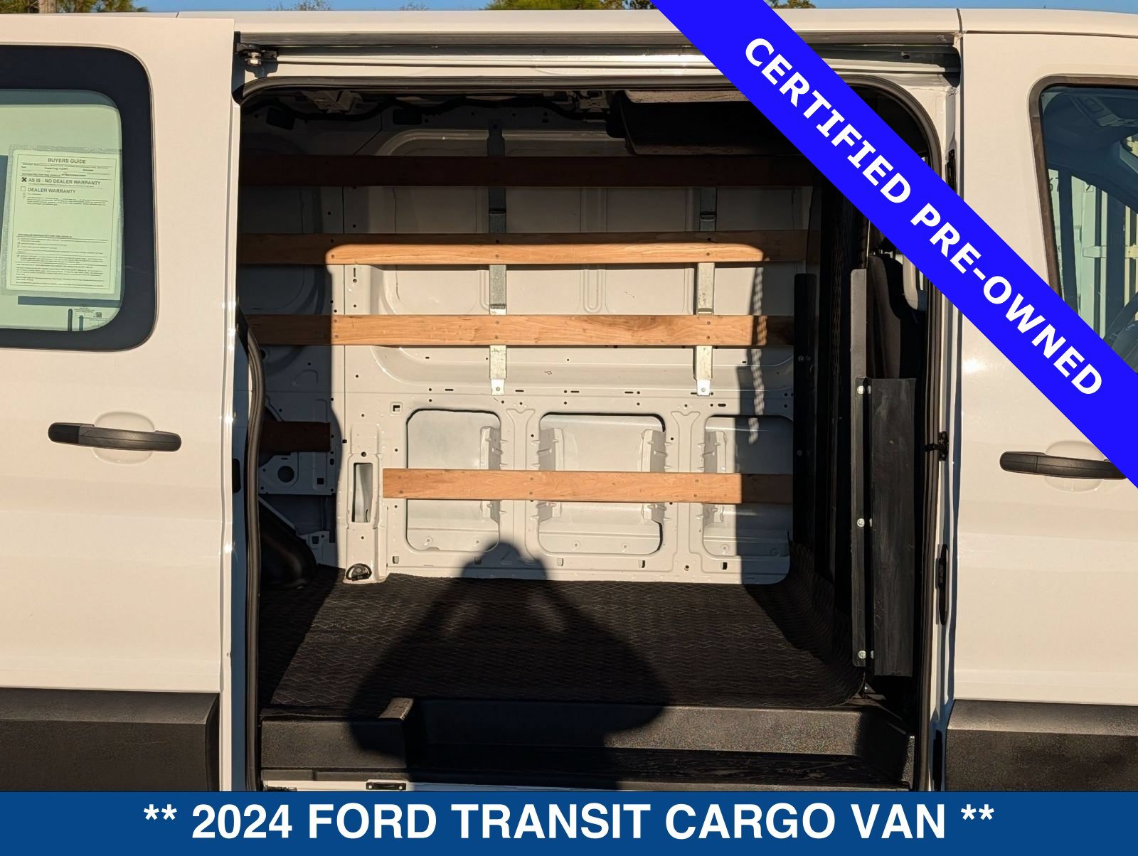 Certified 2024 Ford Transit 250 Low Roof w/ Exterior Upgrade Package RWD image 15