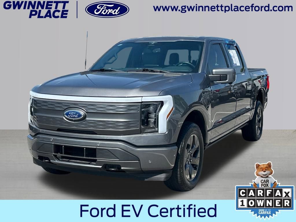Certified 2023 Ford F150 Lightning Lariat w/ Equipment Group 511A High image 7