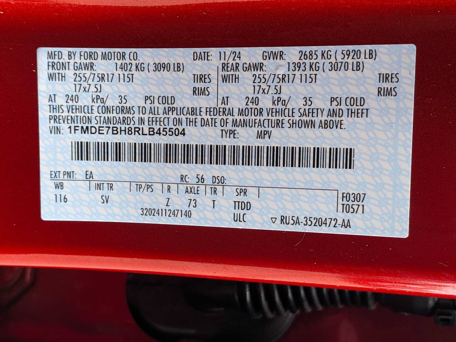 Certified 2024 Ford Bronco Big Bend AWD/4WD image 29