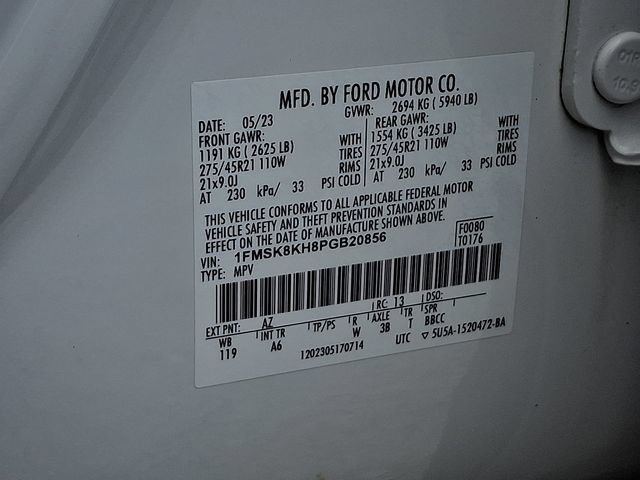 Certified 2023 Ford Explorer ST-Line w/ Class IV Trailer Tow Package AWD/4WD image 29