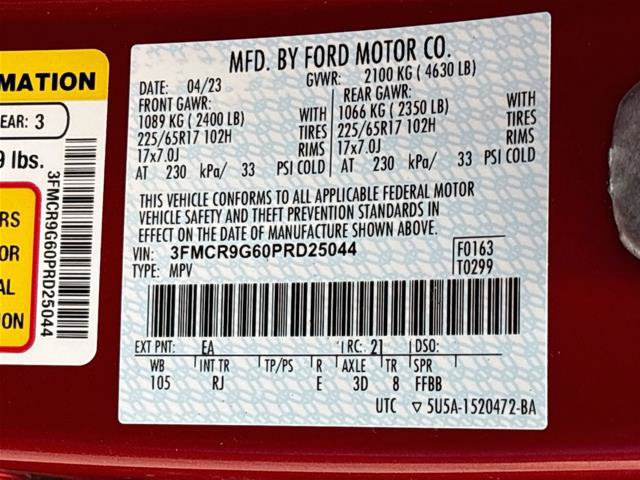 Certified 2023 Ford Bronco Sport Heritage w/ Heritage Convenience Package AWD/4WD image 33