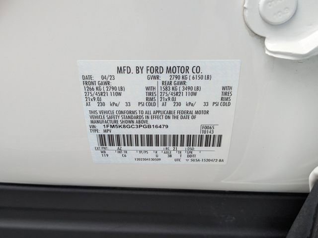 Certified 2023 Ford Explorer ST w/ Equipment Group 401A image 33