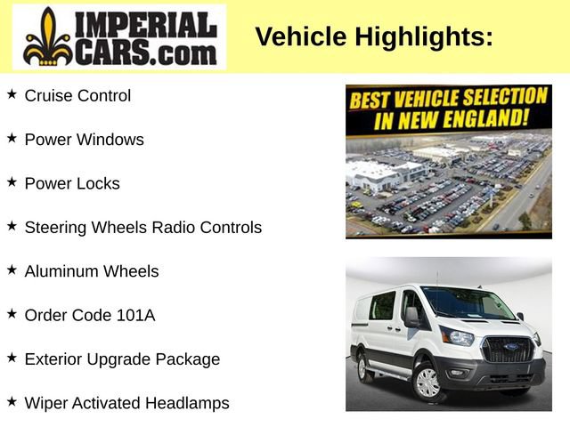 Certified 2025 Ford Transit 250 Low Roof w/ Exterior Upgrade Package RWD image 5