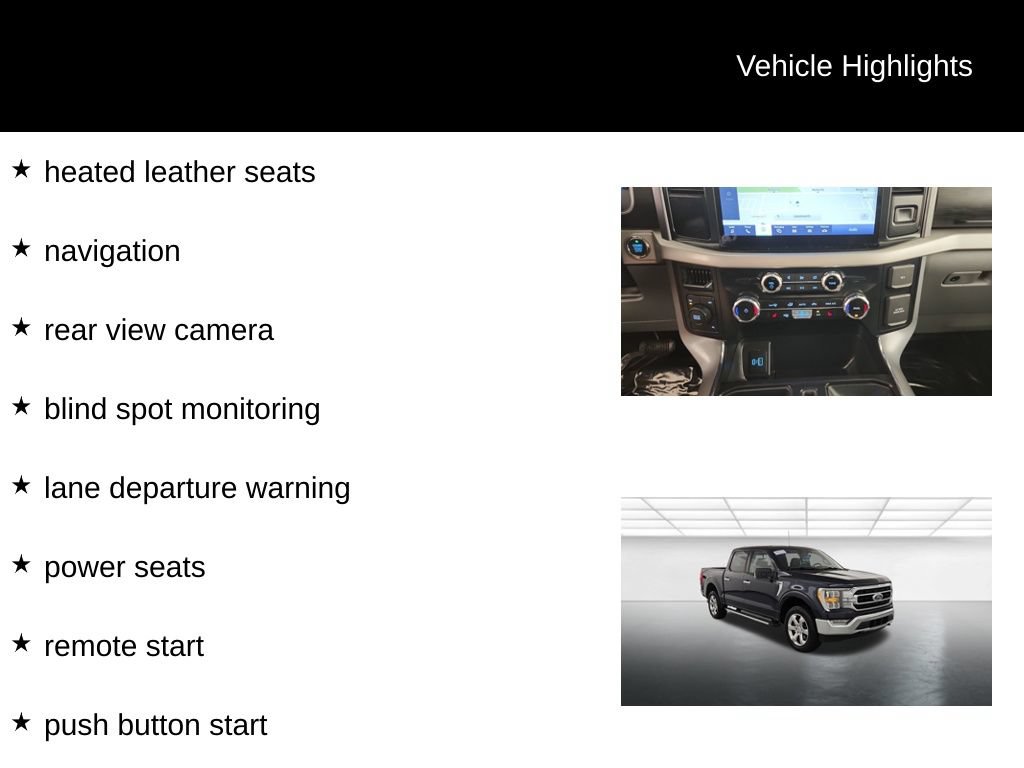 Certified 2023 Ford F150 XLT w/ Equipment Group 302A High AWD/4WD image 11