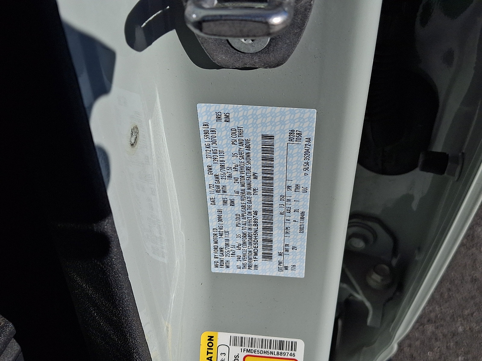 Certified 2022 Ford Bronco Outer Banks AWD/4WD image 28