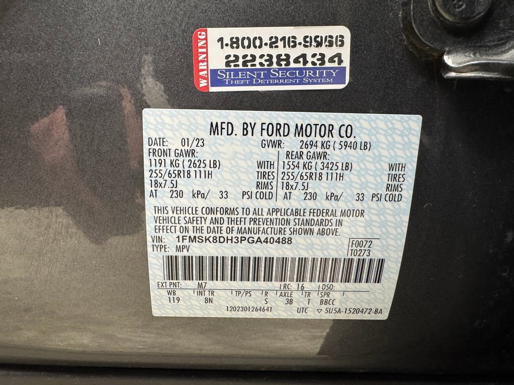 Certified 2023 Ford Explorer XLT AWD/4WD image 31