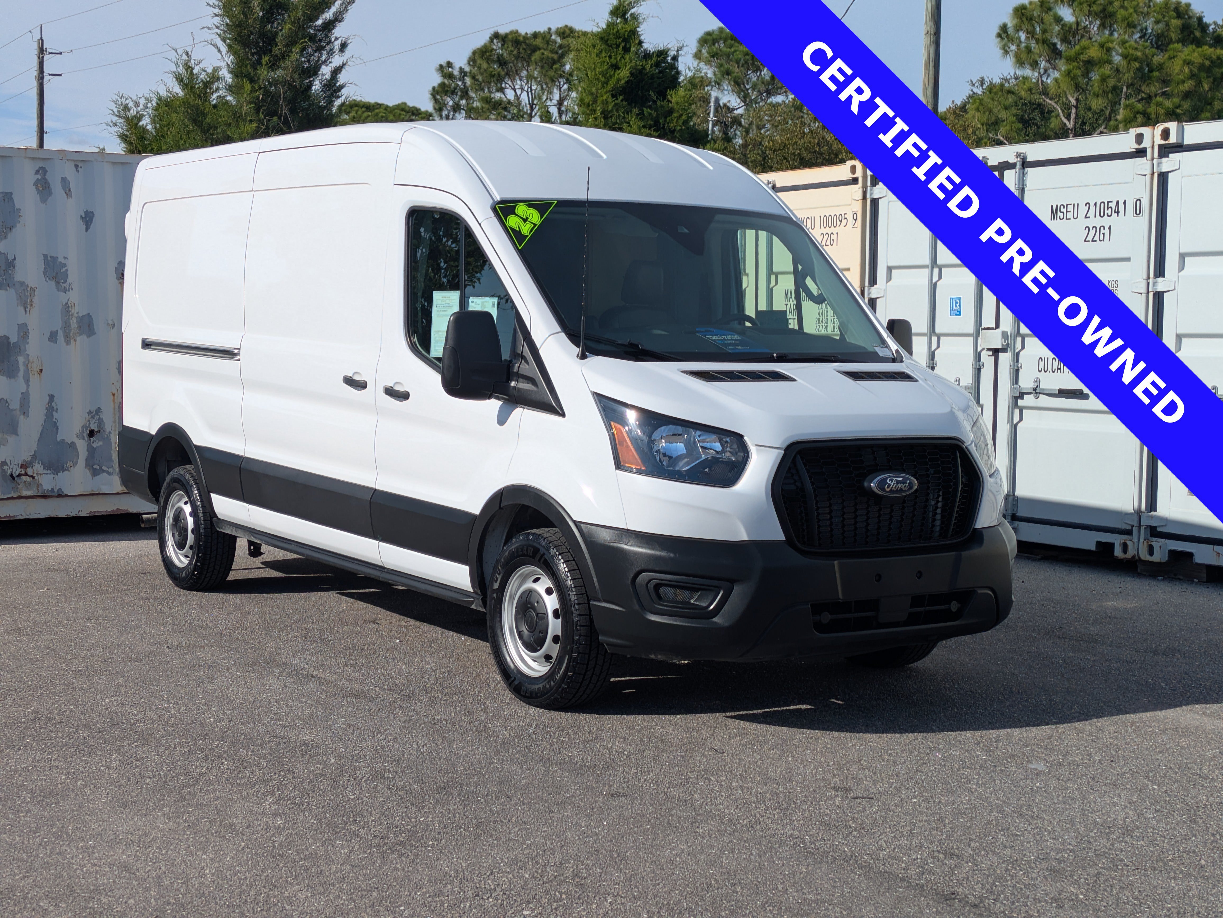 Certified 2023 Ford Transit 250 Medium Roof RWD image 3