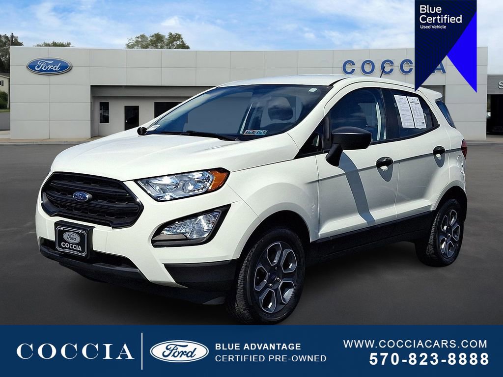 Certified 2022 Ford EcoSport S