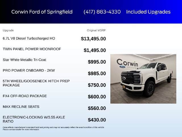 Certified 2026 Ford F350 Platinum AWD/4WD image 6