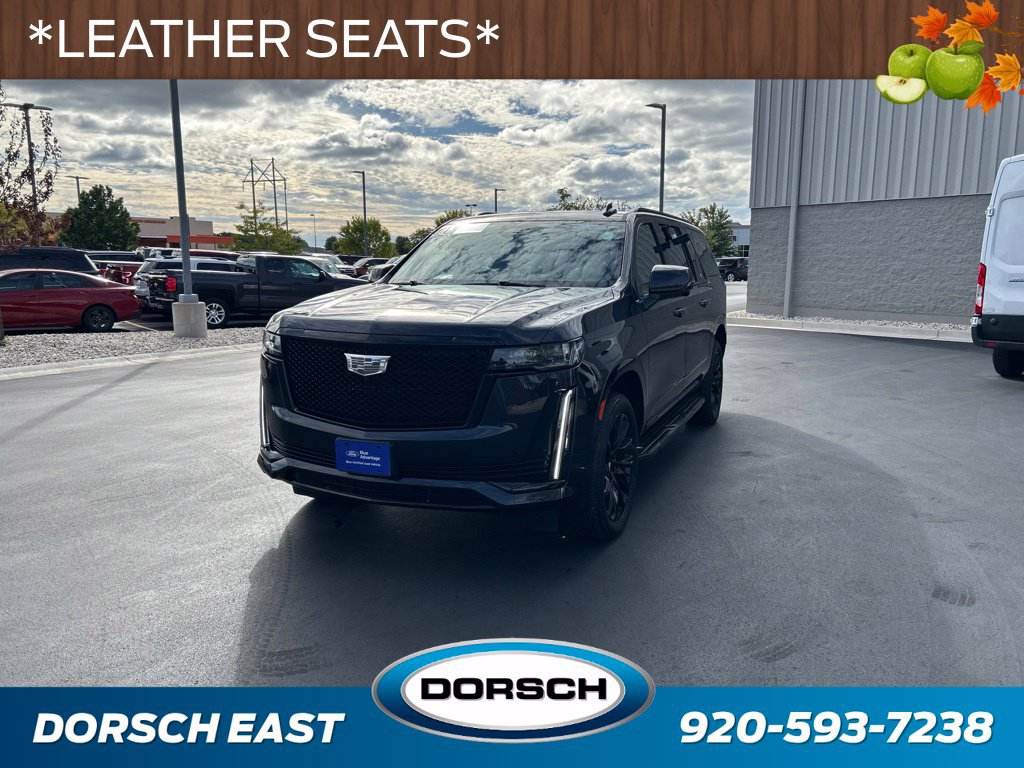 Used 2023 Cadillac Escalade ESV Sport w/ LPO, ONYX Package