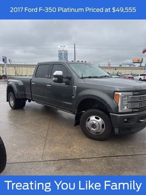 Certified 2017 Ford F350 Platinum w/ Platinum Ultimate Package