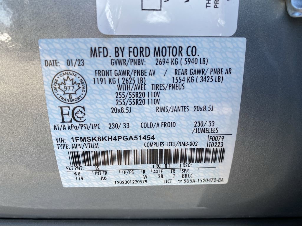 Certified 2023 Ford Explorer ST-Line image 53