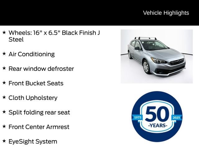 Used 2022 Subaru Impreza 2.0i AWD/4WD image 11