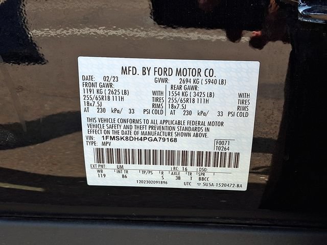 Certified 2023 Ford Explorer XLT AWD/4WD image 27