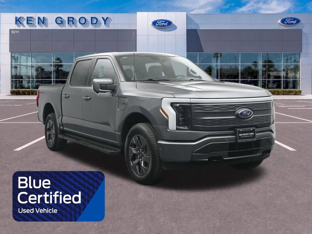 Certified 2023 Ford F150 Lightning Lariat w/ Equipment Group 511A High