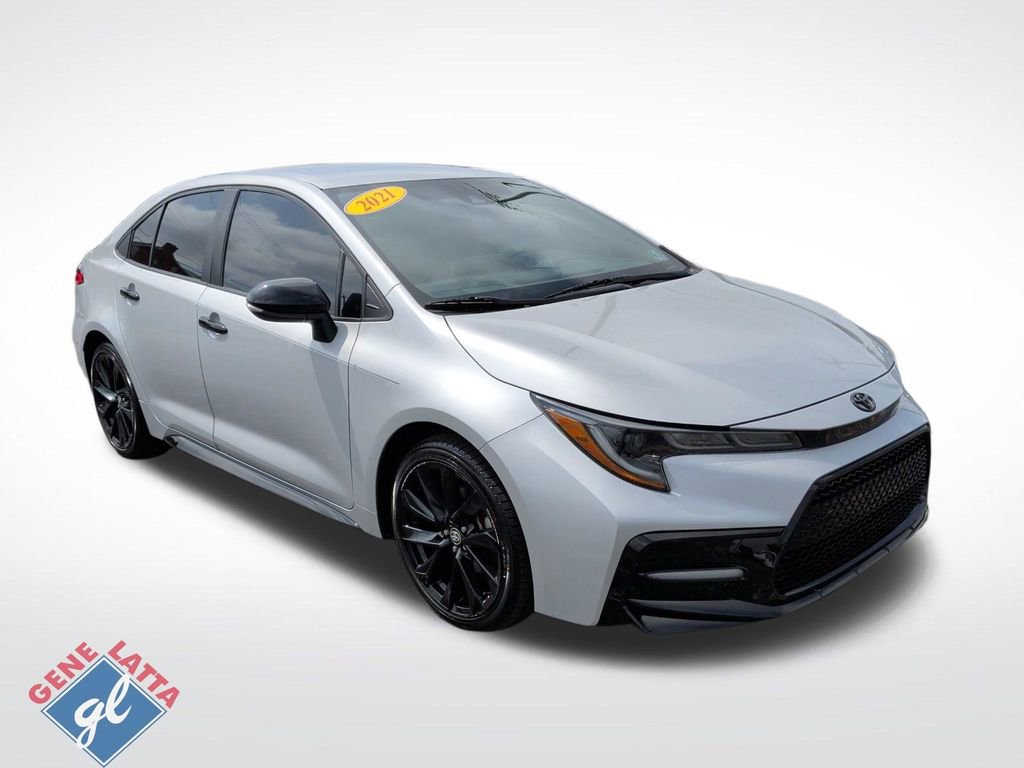 Used 2021 Toyota Corolla SE w/ Carpet Mat Package (TMS) FWD image 1