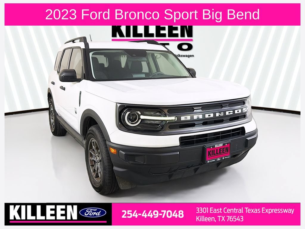 Certified 2023 Ford Bronco Sport Big Bend