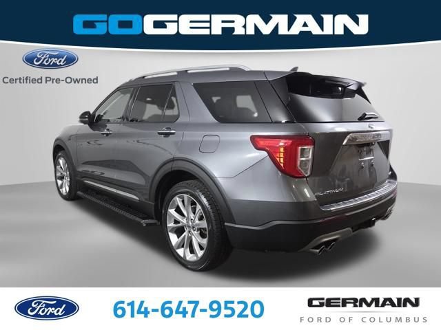 Certified 2022 Ford Explorer Platinum w/ Technology Package AWD/4WD image 9
