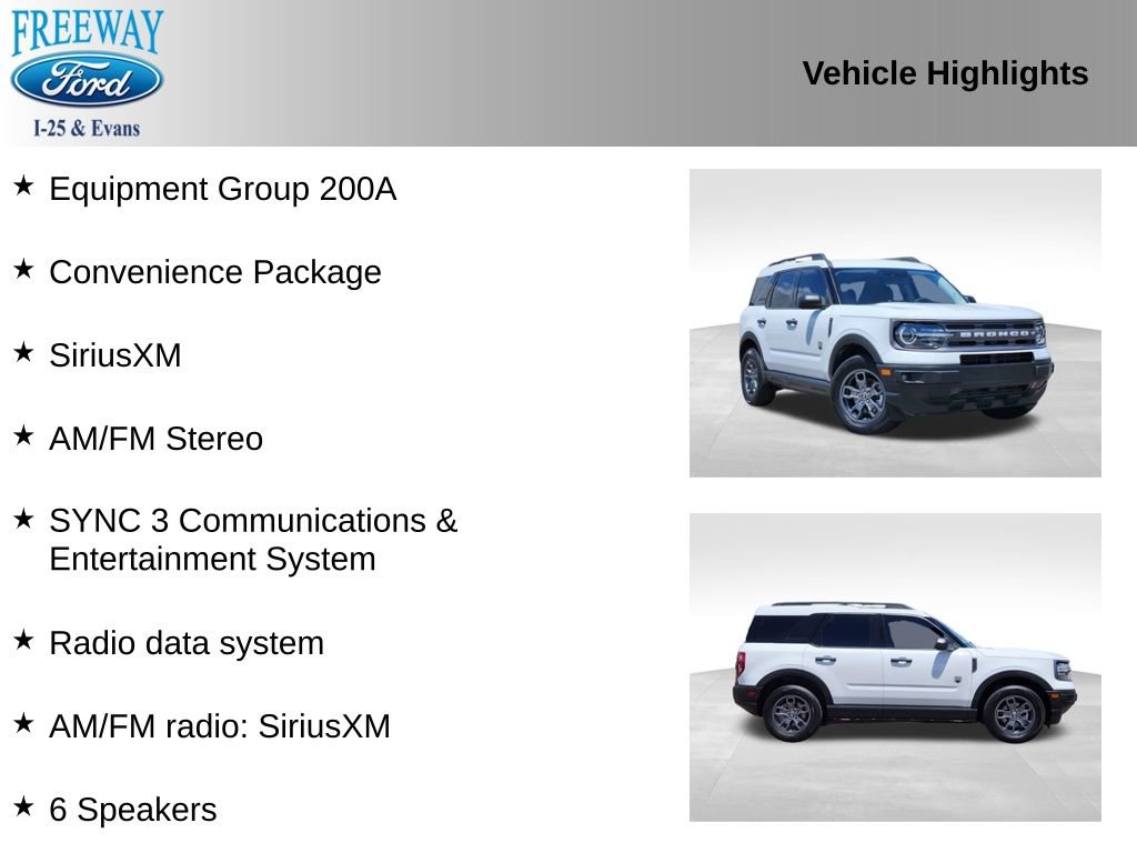 Certified 2024 Ford Bronco Sport Big Bend w/ Convenience Package AWD/4WD image 3