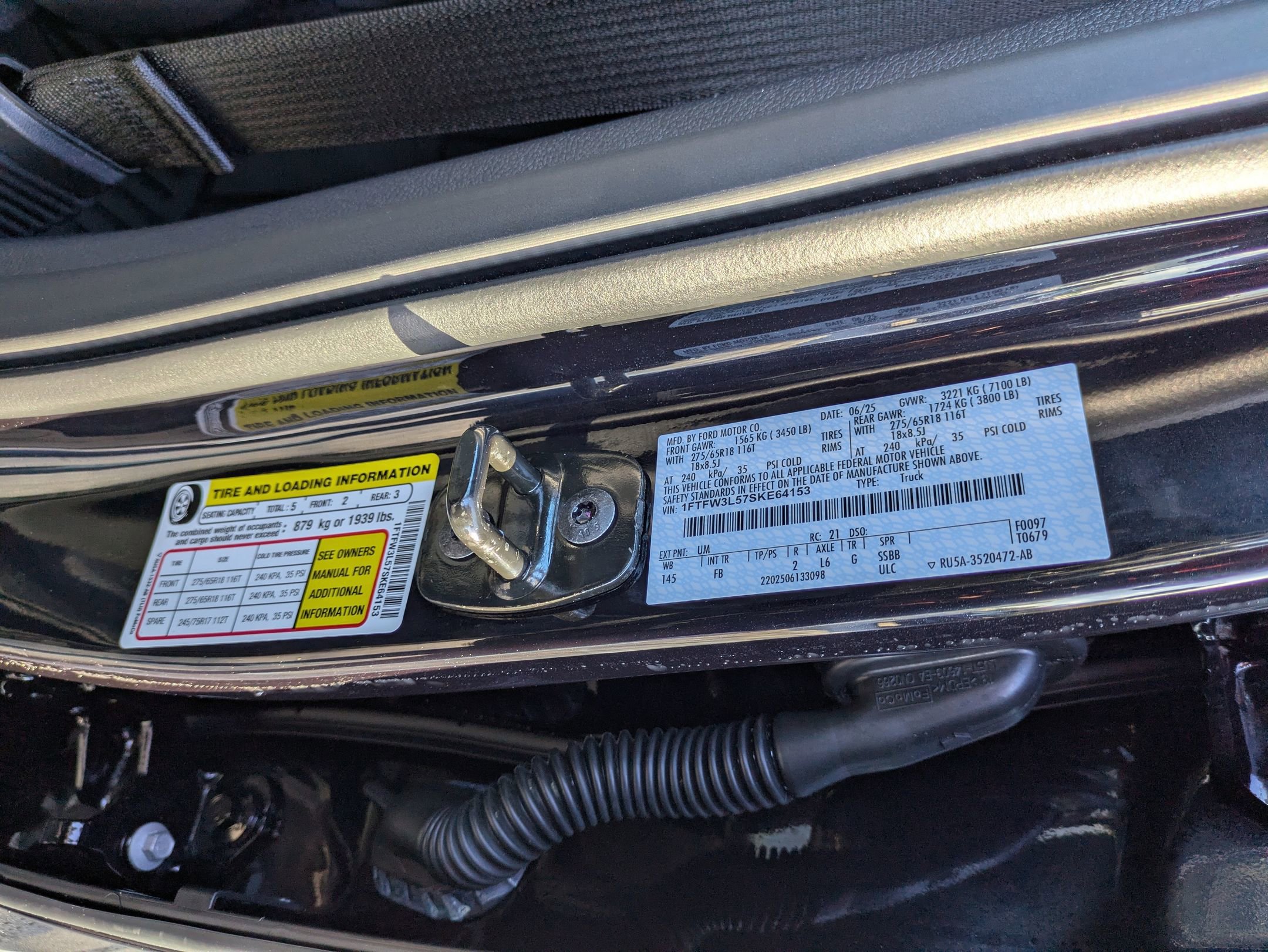 Certified 2025 Ford F150 XLT w/ Equipment Group 301A Standard AWD/4WD image 43