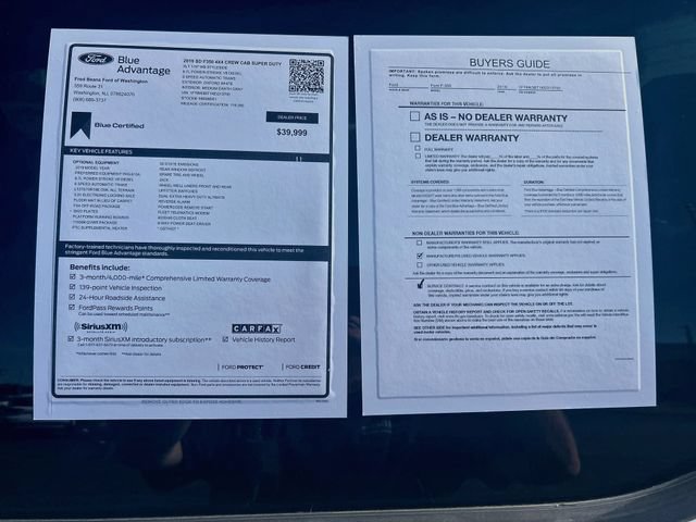 Certified 2019 Ford F350 XLT w/ FX4 Off-Road Package AWD/4WD image 37