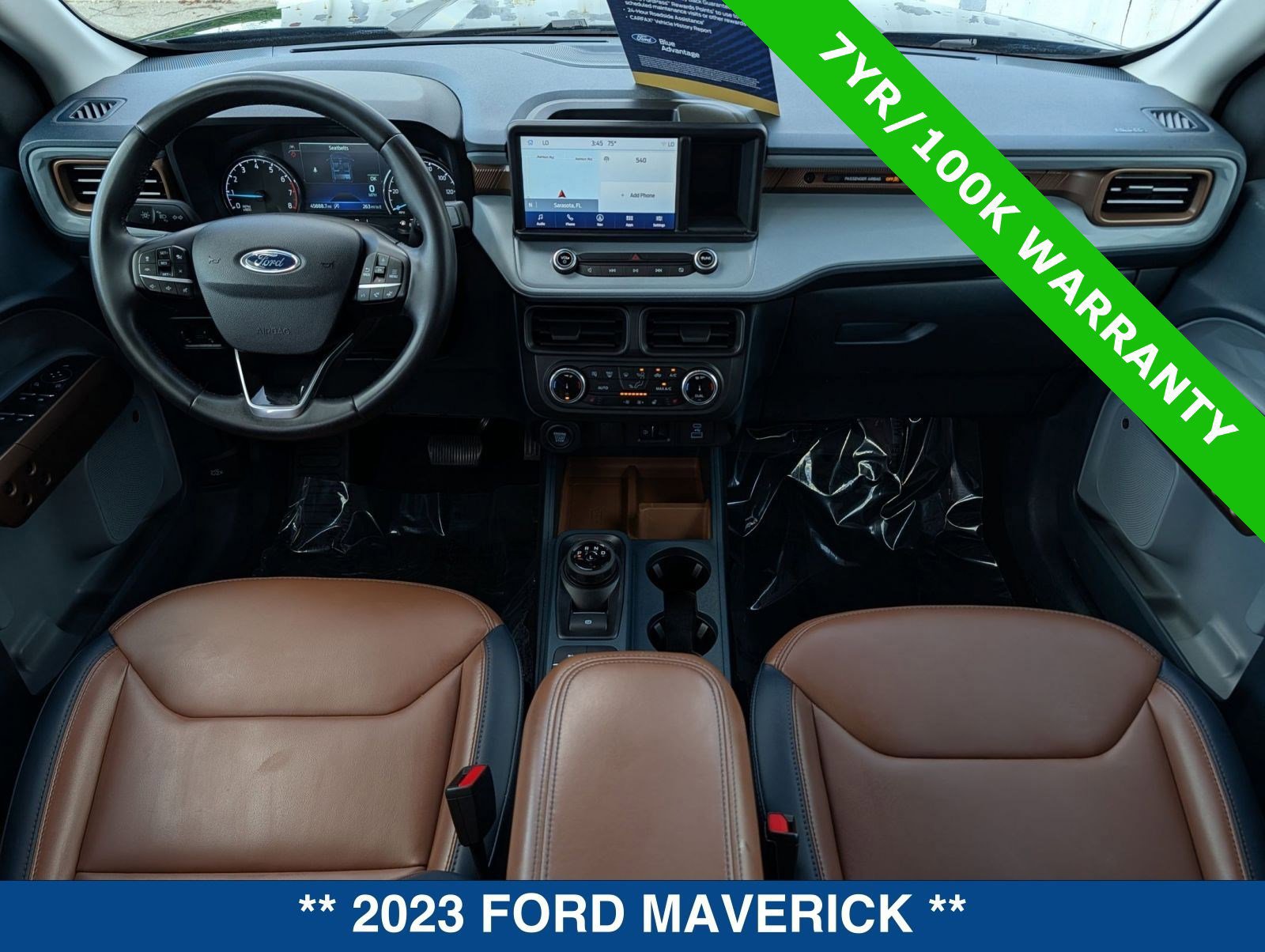 Certified 2023 Ford Maverick Lariat w/ Lariat Luxury Package image 14