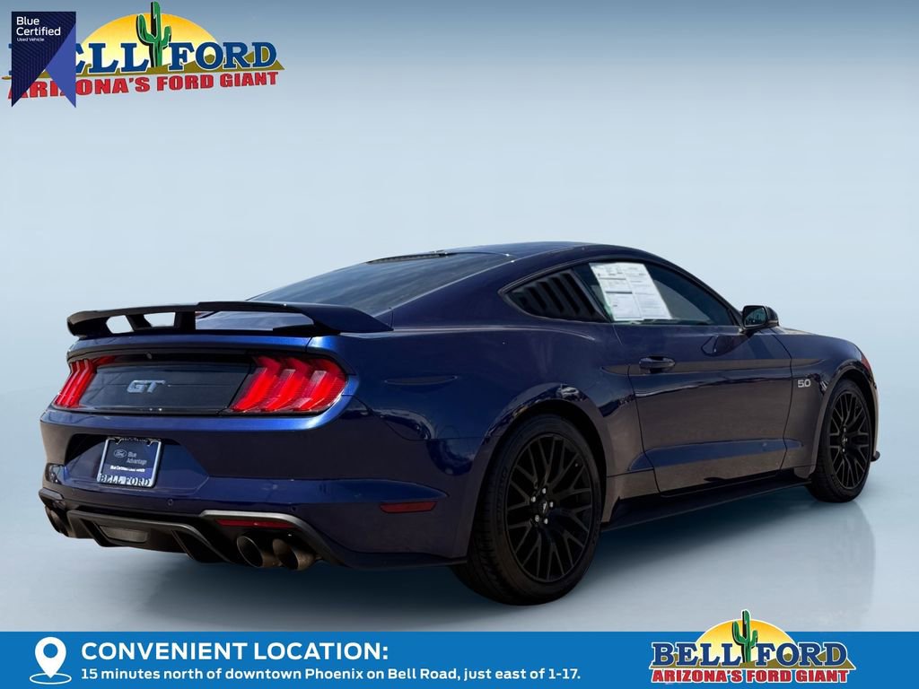 Certified 2020 Ford Mustang GT Premium w/ GT Performance Package RWD image 3