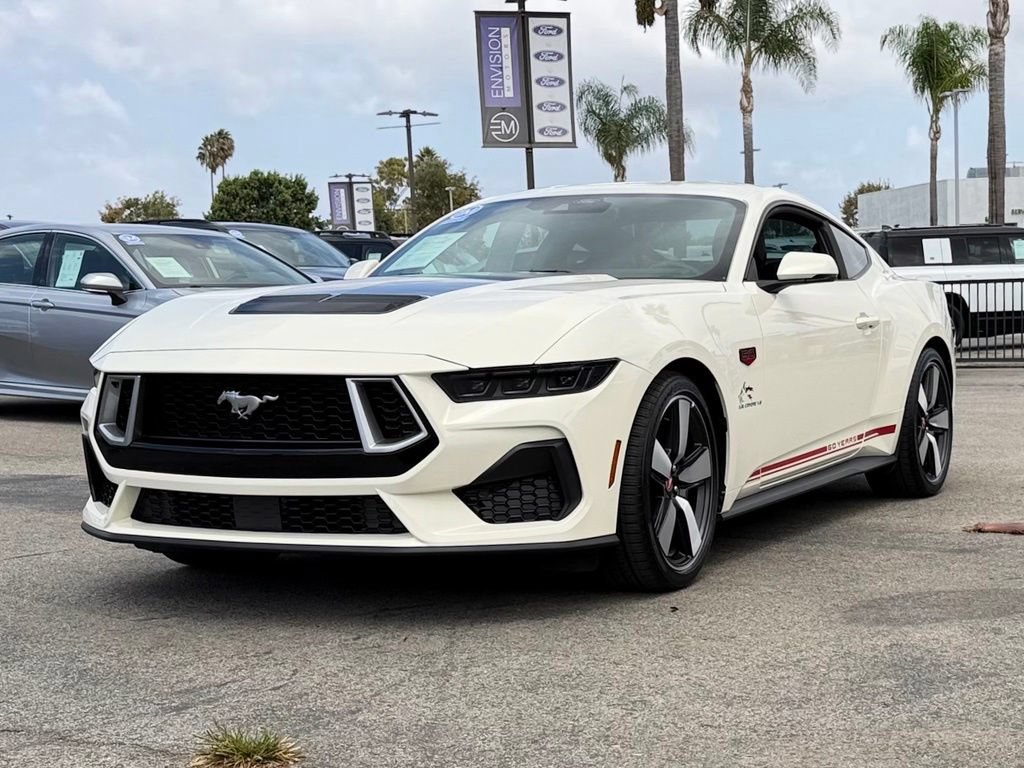 Certified 2025 Ford Mustang GT Premium w/ 60th Anniversary Package RWD image 4