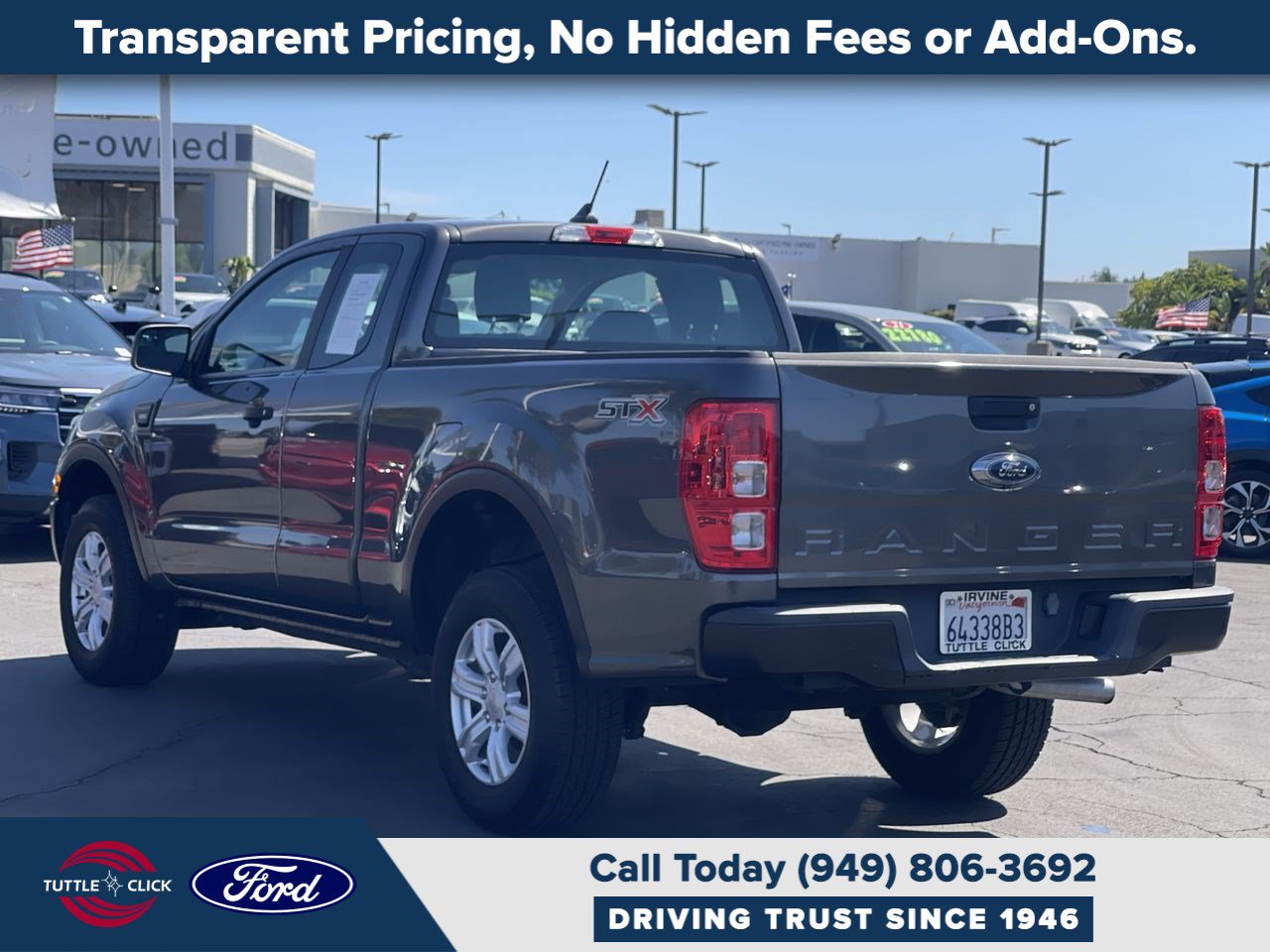 Certified 2020 Ford Ranger XL w/ Equipment Group 101A Mid RWD image 4
