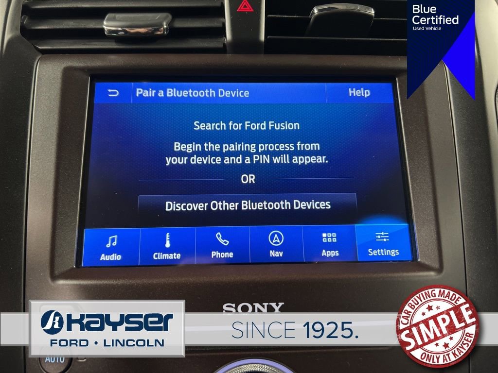 Certified 2020 Ford Fusion Energi Titanium FWD image 10
