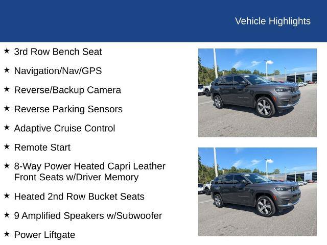 Used 2022 Jeep Grand Cherokee L Limited AWD/4WD image 29