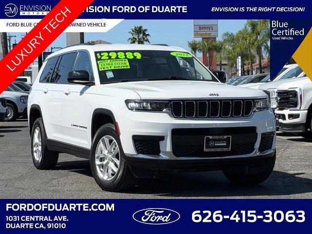 Used 2022 Jeep Grand Cherokee L Laredo w/ Luxury Tech Group I AWD/4WD image 1