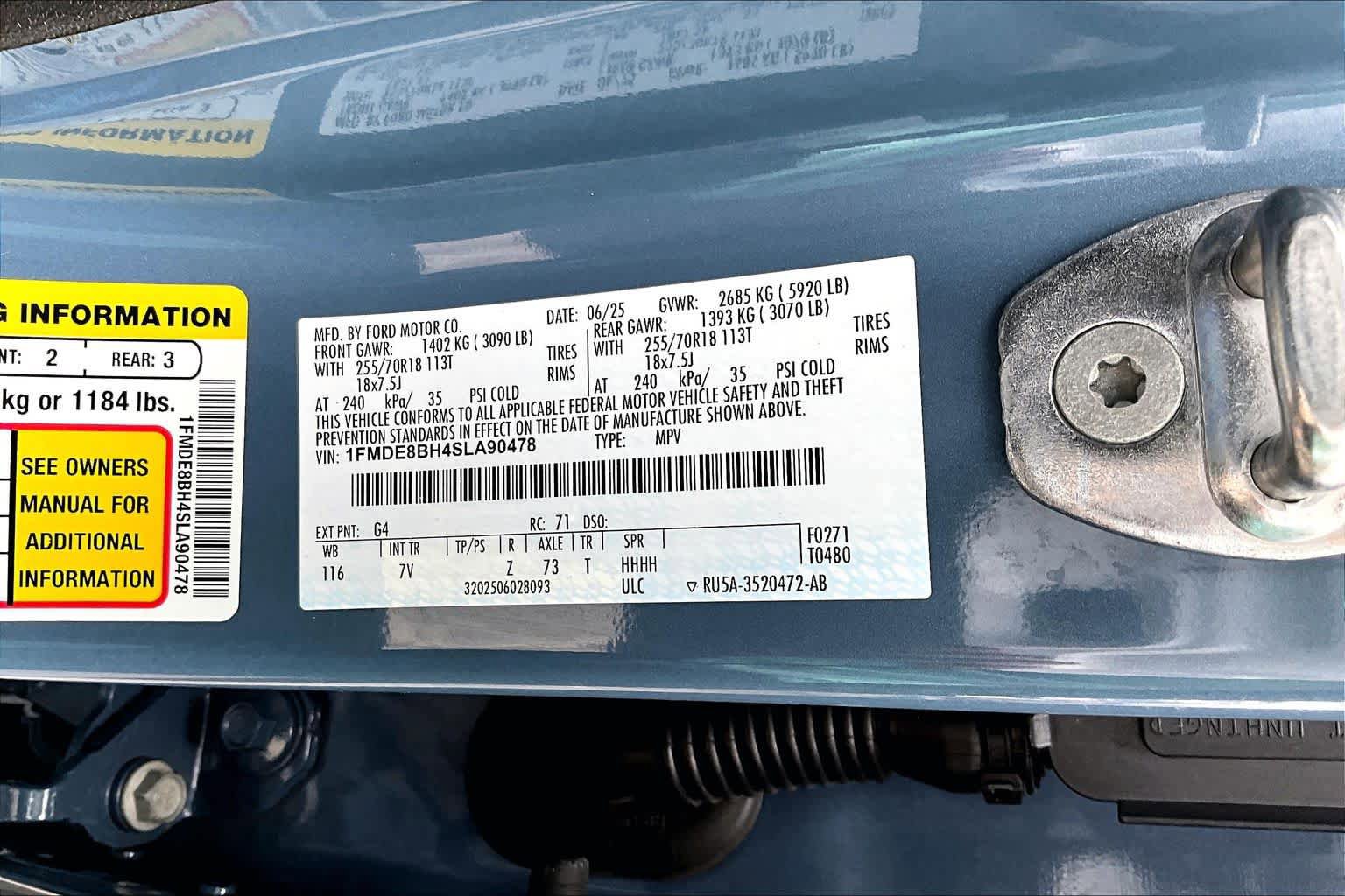 Certified 2025 Ford Bronco Outer Banks AWD/4WD image 34