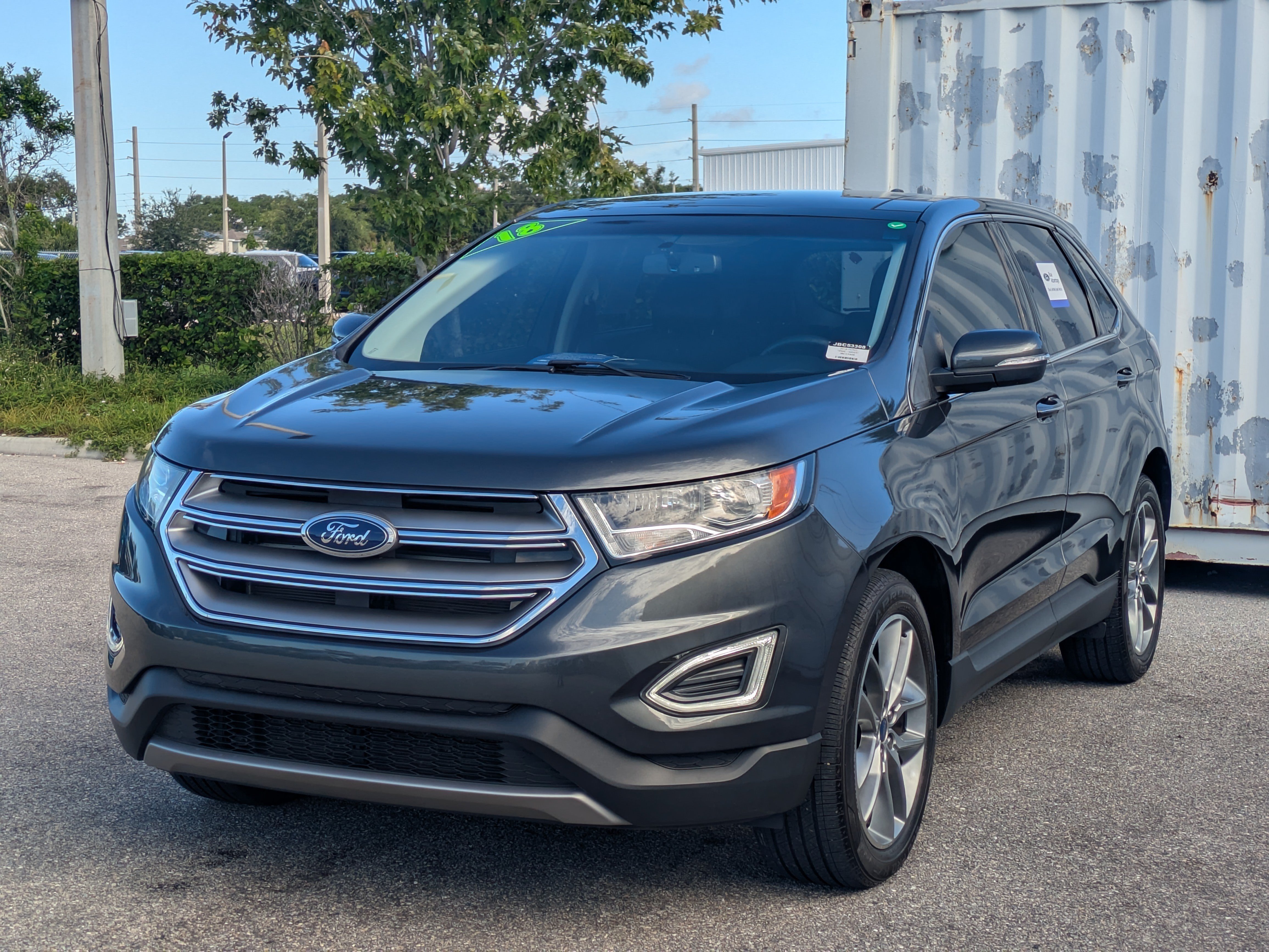 Certified 2018 Ford Edge Titanium w/ Equipment Group 301A FWD image 8