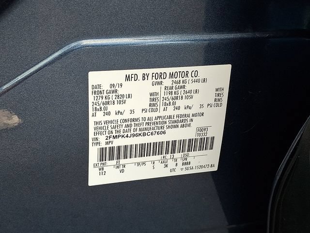 Certified 2019 Ford Edge SEL w/ Equipment Group 201A AWD/4WD image 29