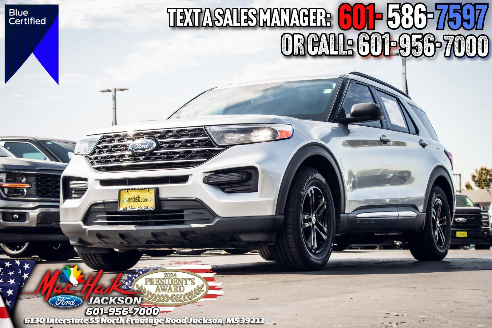 Certified 2021 Ford Explorer XLT
