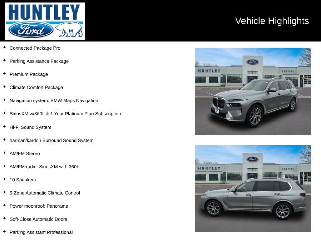 Used 2024 BMW X7 xDrive40i AWD/4WD image 2