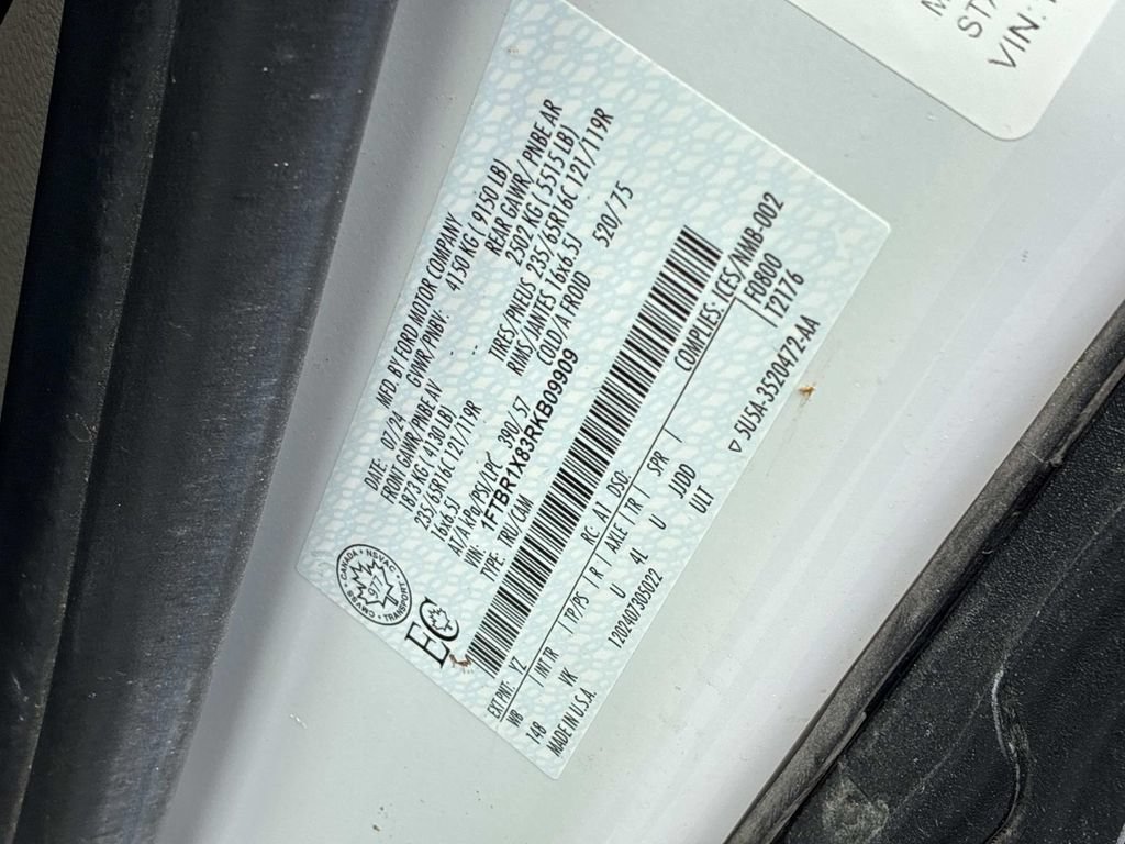 Certified 2024 Ford Transit 250 148 High Roof RWD image 21