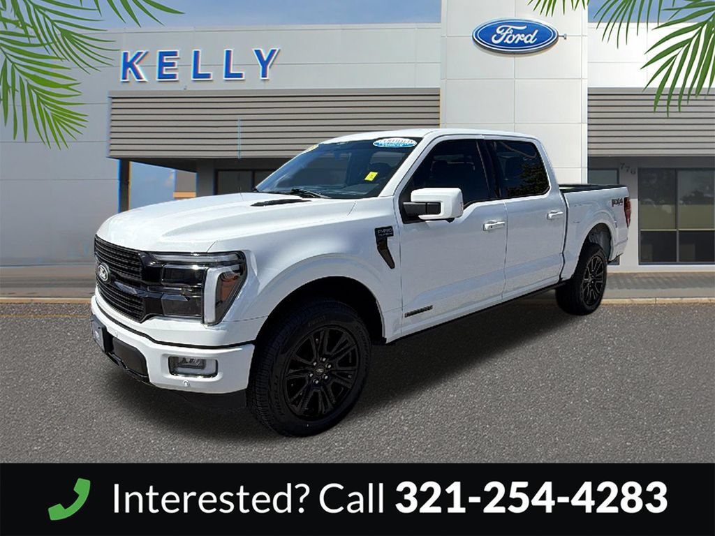 Certified 2025 Ford F150 Platinum w/ FX4 Off-Road Package