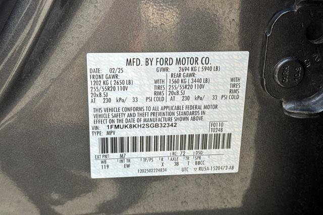Certified 2025 Ford Explorer ST-Line AWD/4WD image 39