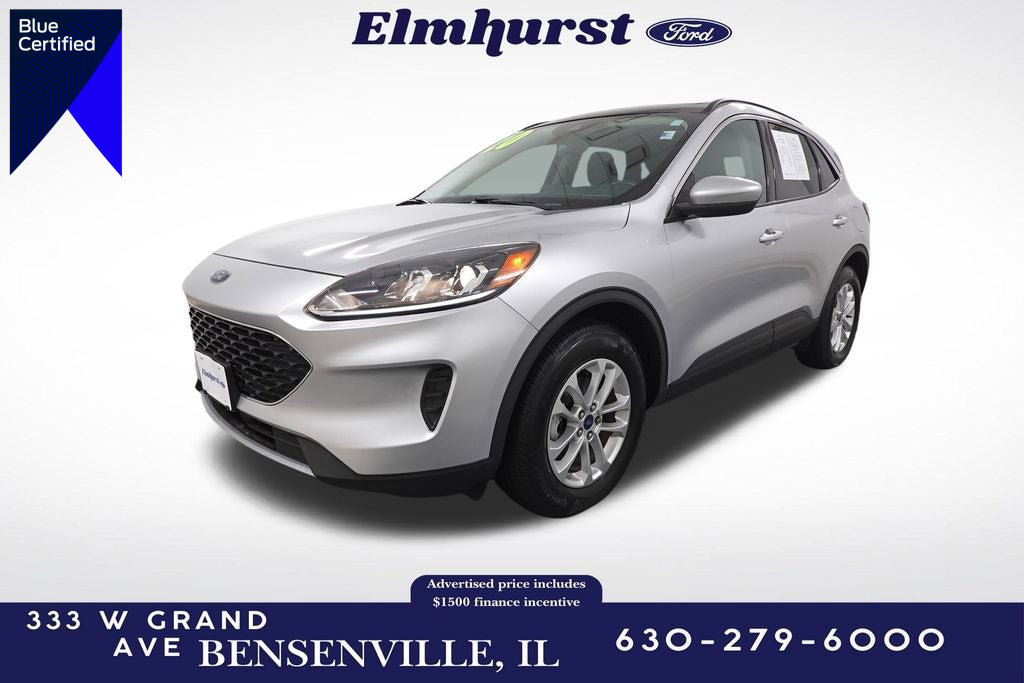 Certified 2020 Ford Escape SE