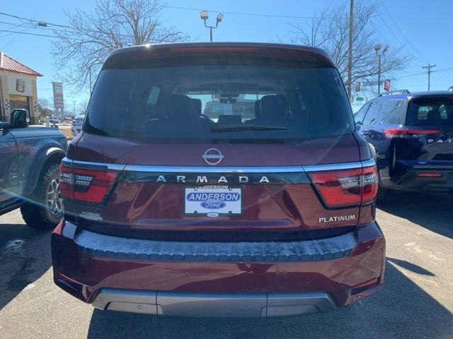 Used 2022 Nissan Armada Platinum w/ Captain's Chairs Package image 2
