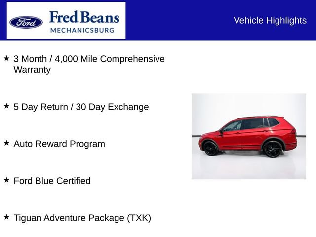 Used 2024 Volkswagen Tiguan SE R-Line AWD/4WD image 7