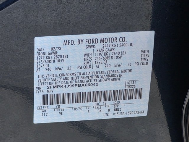 Certified 2023 Ford Edge SEL w/ Convenience Package AWD/4WD image 31